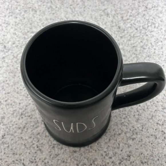 Rae Dunn Black and White Beer Mugs Trio - Picture 11 of 16